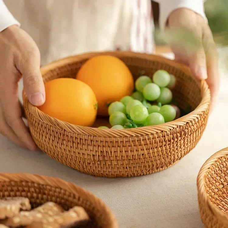 Anyaman woven baskets
