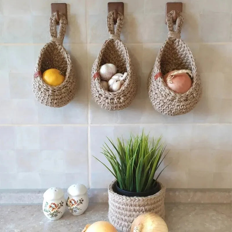 Keranjang - Hanging vegetable basket