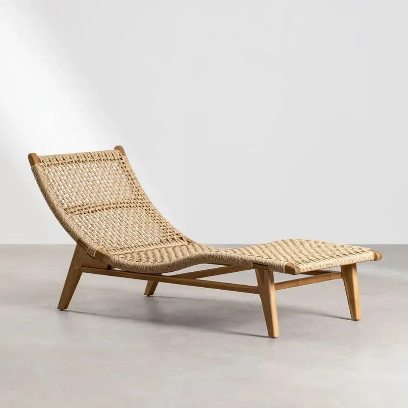 Aksari Rattan Sun Lounger