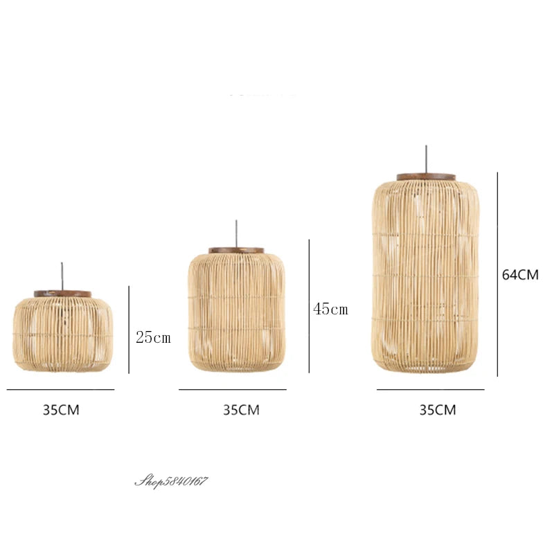 Amarea Rattan Pendant Lights