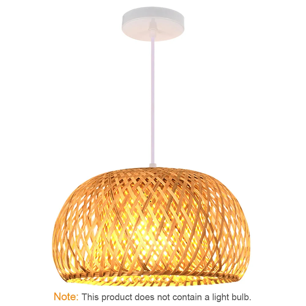 Kubu weaved hanging lamps