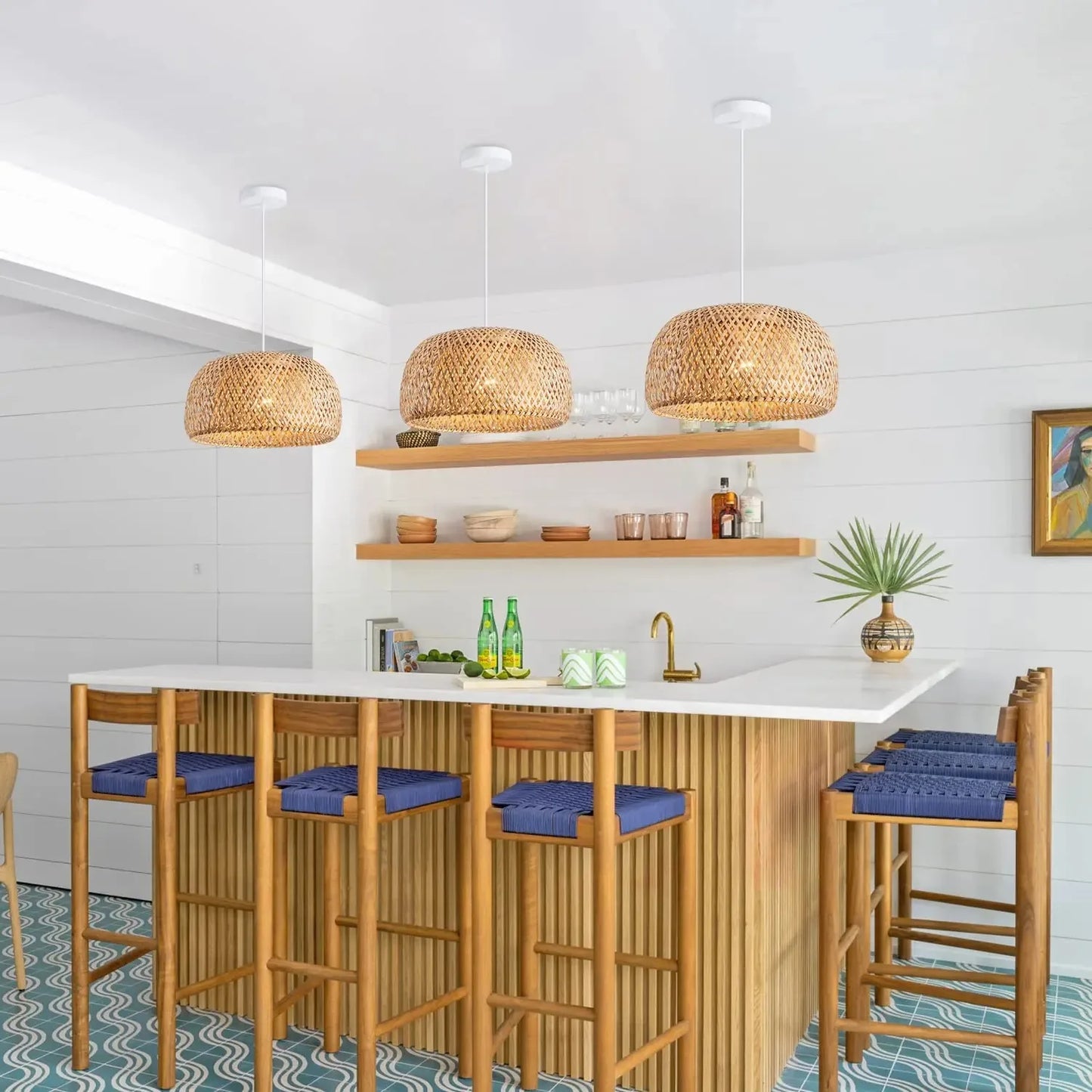 Alena rattan lampshade