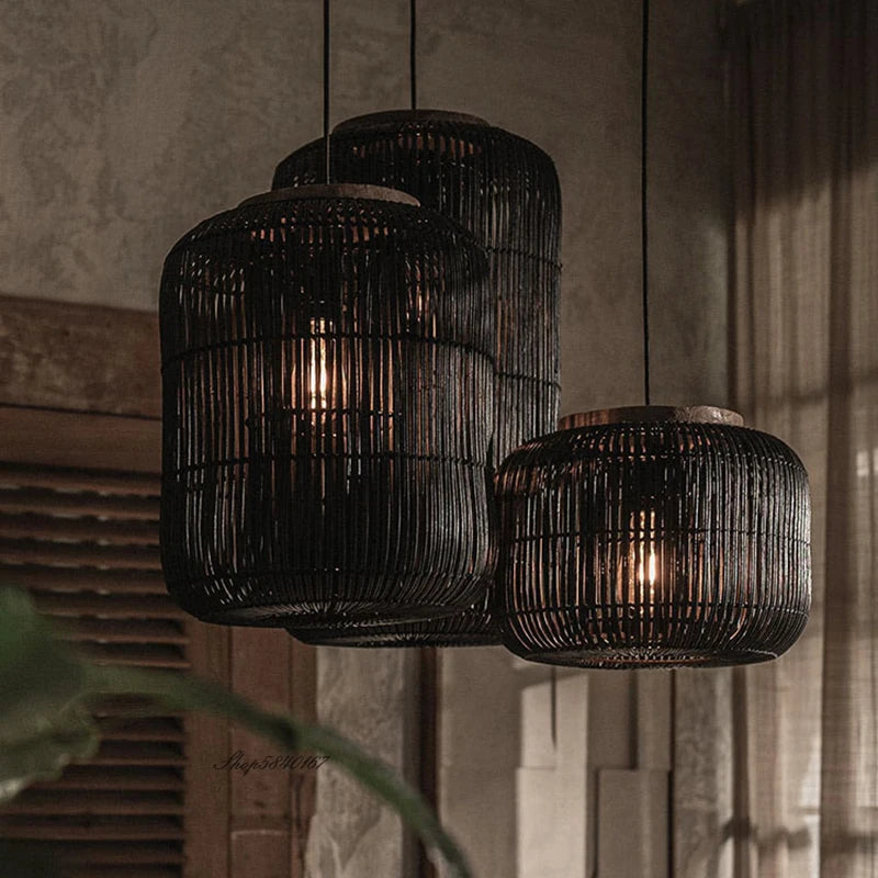 Amarea Rattan Pendant Lights