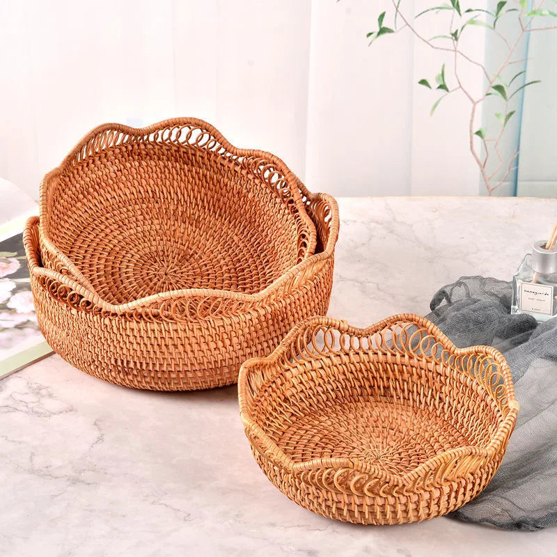 Anyaman woven baskets