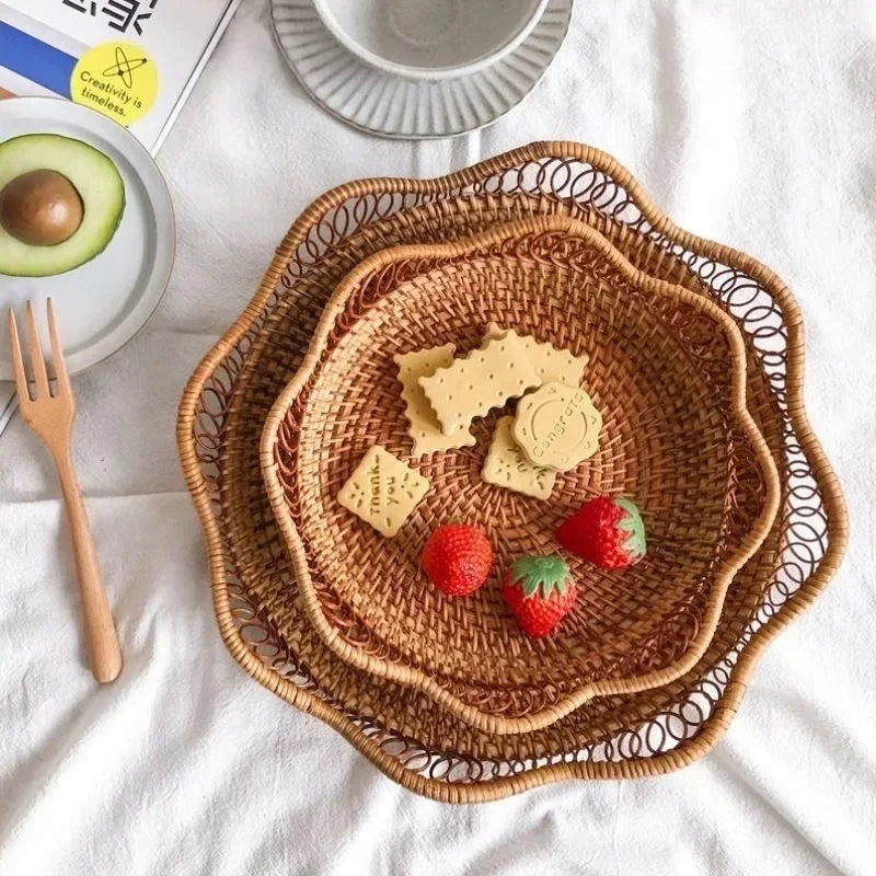 Anyaman woven baskets