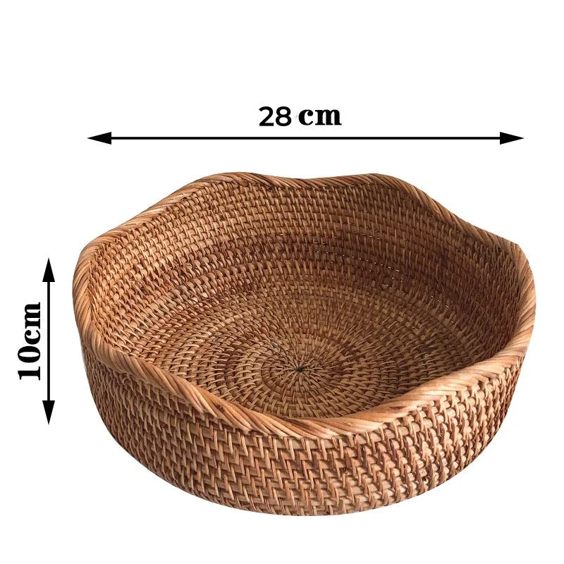 Anyaman woven baskets