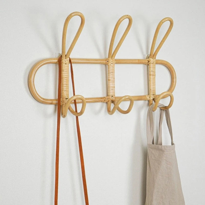 Kait rattan wall hooks