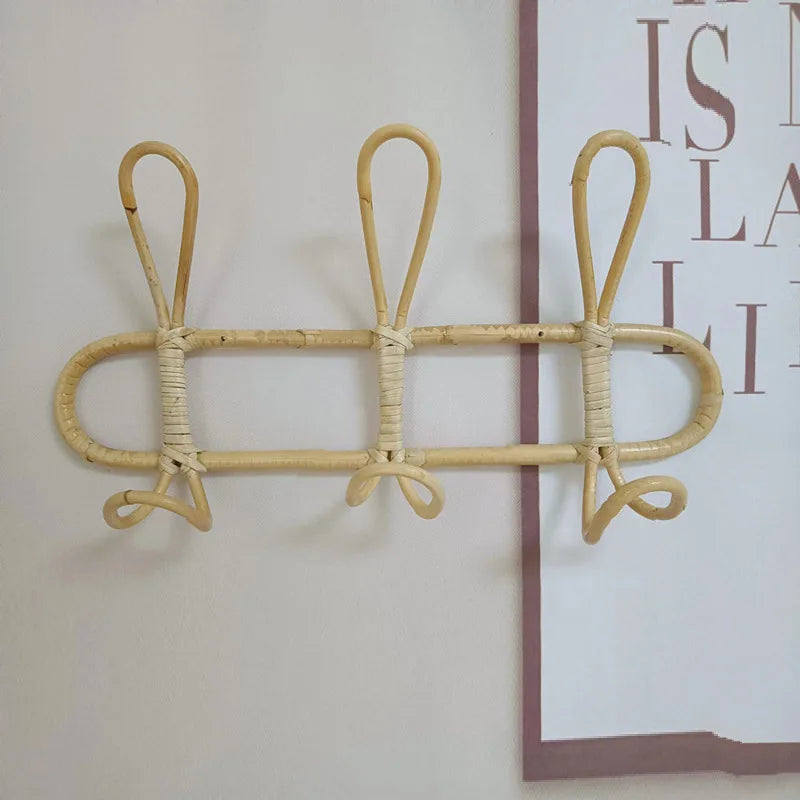 Kait rattan wall hooks