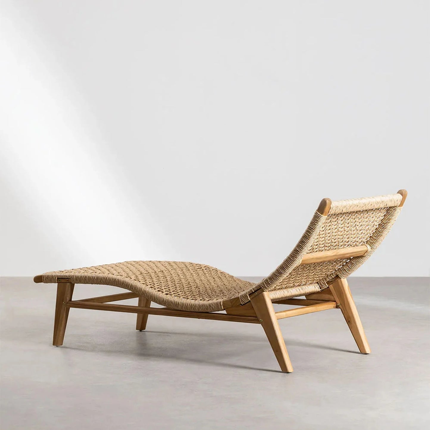 Aksari Rattan Sun Lounger