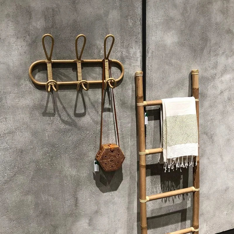 Kait rattan wall hooks