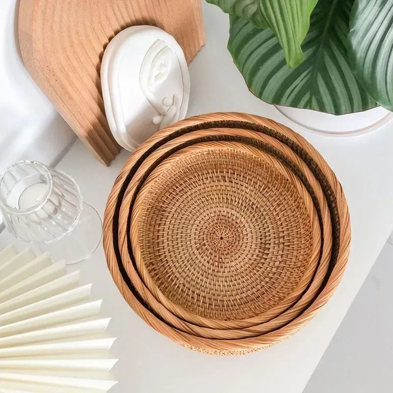 Anyaman woven baskets
