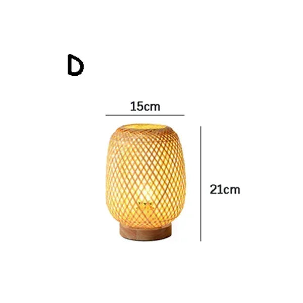 Uma rattan floor lamp
