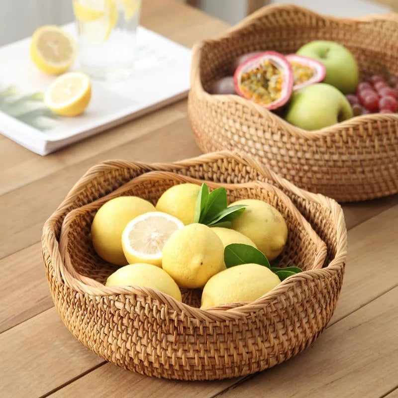 Anyaman woven baskets