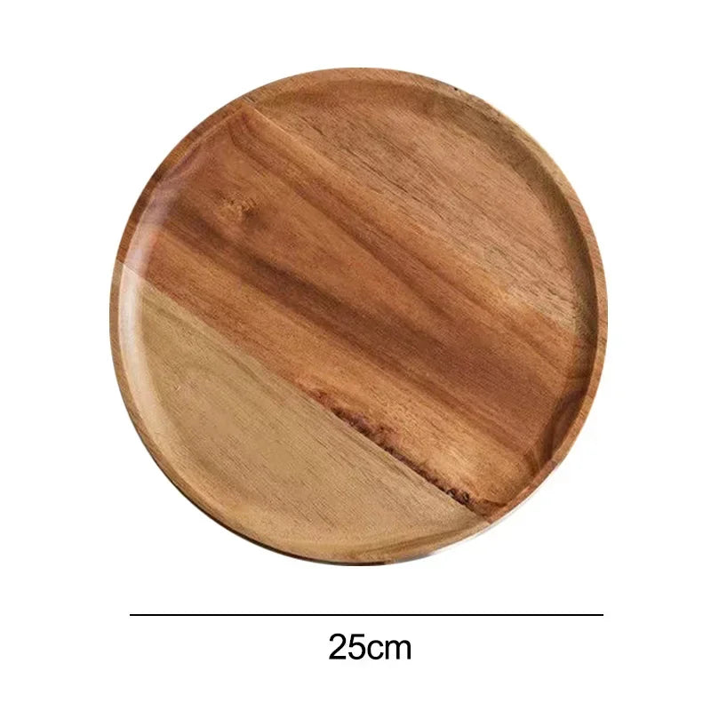 Piring Wooden dinner plates